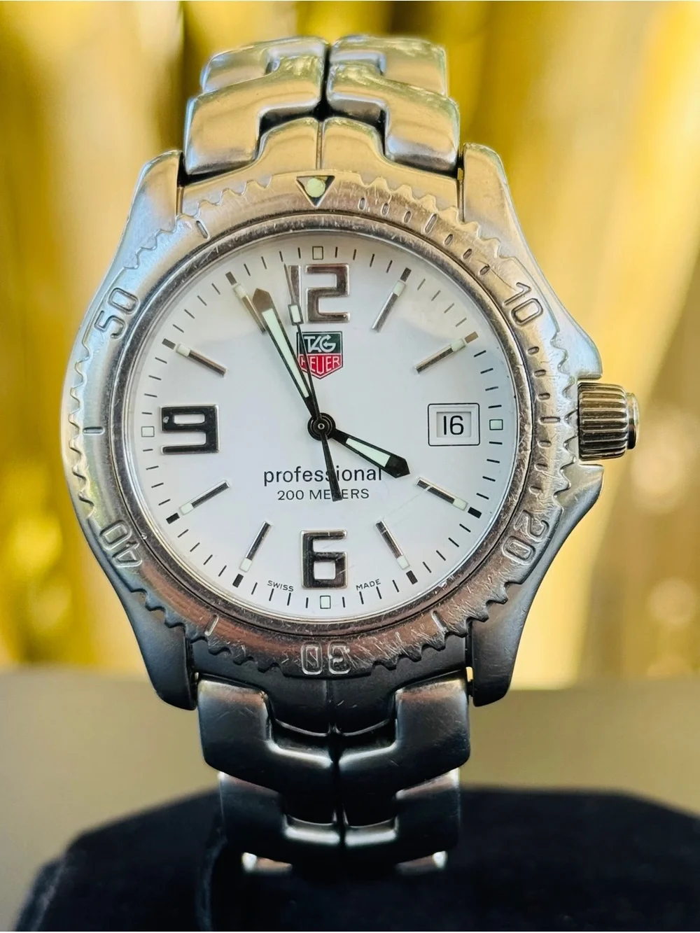 Tag Heuer Professional Caliber ETA 955.112 | S-Link Bracelet | 1992 | Swiss